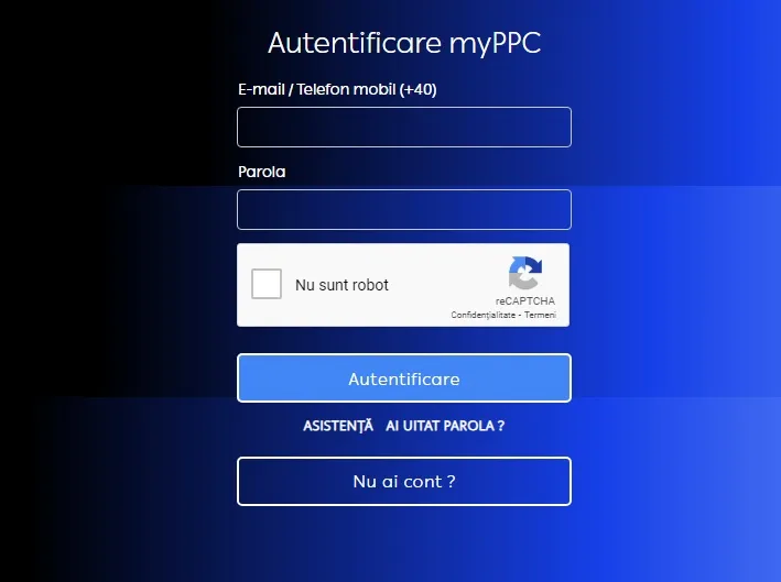 autentificare mypc